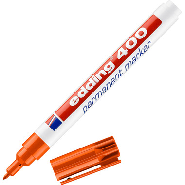 EDDING Permanent Marker 400 1mm 400-6 orange