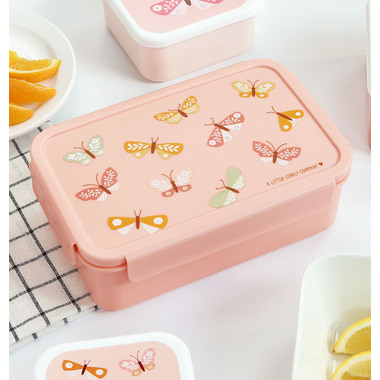 ALLC Lunch Box 22x7x14.5cm BBBUPI67 Farfalla