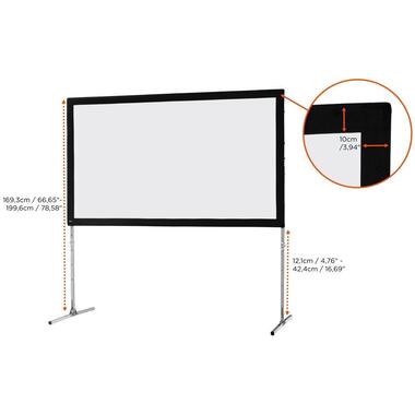 Celexon Mobile Leinwand Expert 244x137cm 16:9