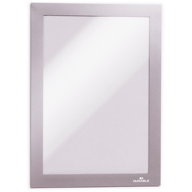 DURABLE Sichtfenster Duraframe 487123 silber, selbstklebend 2 Stk.