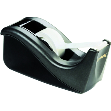SCOTCH Tischabroller 19mmx33m C60-BK schwarz, inkl. 1 Magic Tape