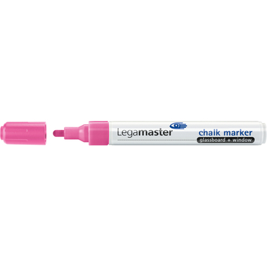 LEGAMASTER Glassboard Marker 7-118109 4 Stück, pink