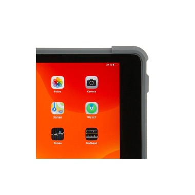 LMP Tablet Book Cover ArmorCase iPad 10.2" (7.-9. Gen.) Grigio