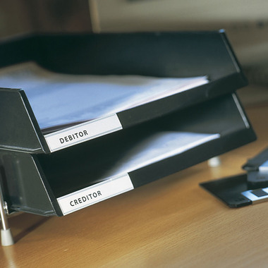 3L Porte-étiquette 20x150mm 7520-10 PVC autocollante 10 pièces