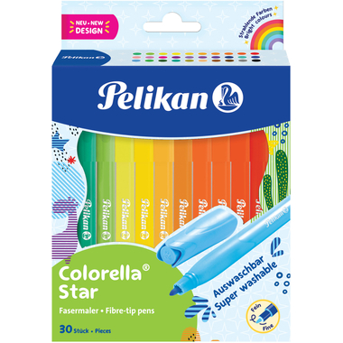 PELIKAN Filzstifte Colorella 822336 30er Kartonetui