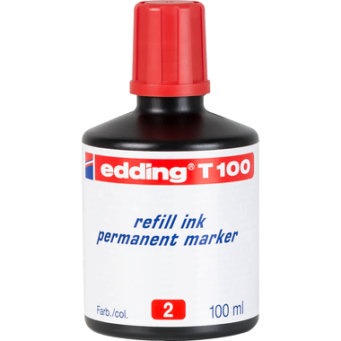 EDDING Tinte 100ml T-100-2 rot