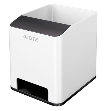LEITZ Sound Stifteköcher WOW 5363-10-95 weiss/schwarz