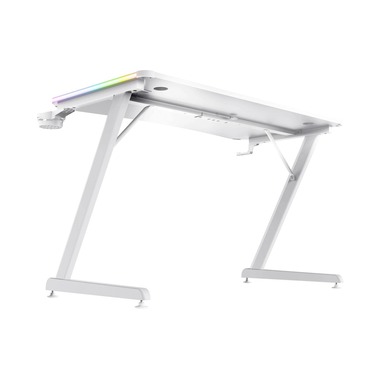 Trust Gaming Table GXT 709W Luminus RGB White