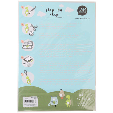 I AM CREATIVE Shrinkfolie A4 4010.48 transparent, 5 Blatt