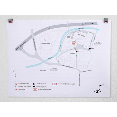 MAUL Clips S 1.21 argent