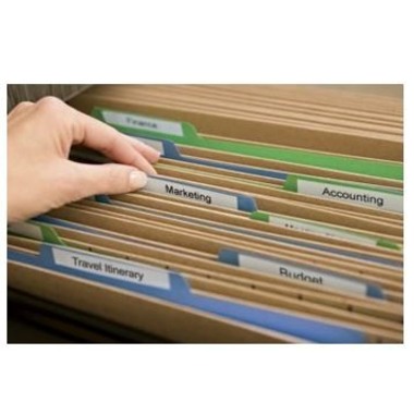 DYMO Schriftband D1 S0720690 blau/weis 9mm/7m