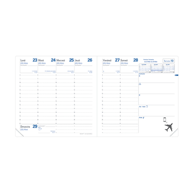 QUO-VADIS Ersatzinhalt Executif 2026 014005Q 1W/2S Impala/Club FR 16x16cm