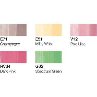 COPIC Marker Ciao 22075558 5+1 Set Manga 3