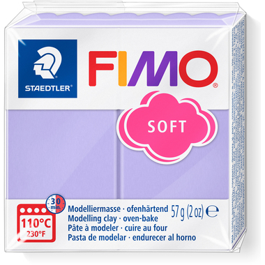 FIMO Set modellazione Effect 57g 8020-605 lilla pastello
