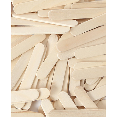 I AM CREATIVE Bastelhölzer 1302.04 natur, 65x10mm, 100 Stück