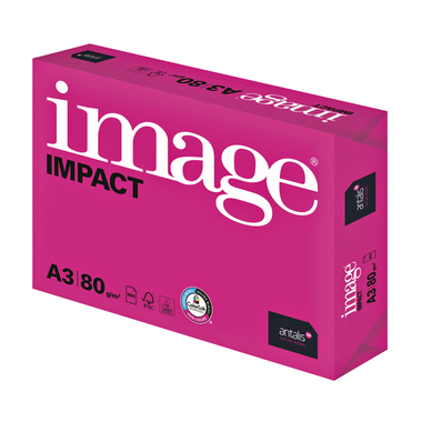 IMAGE IMPACT Kopierpapier A3 440371 80g, weiss 500 Blatt