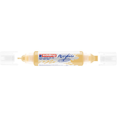 EDDING Acrylmarker 5400 double liner 5400-915 pastellgelb sdm