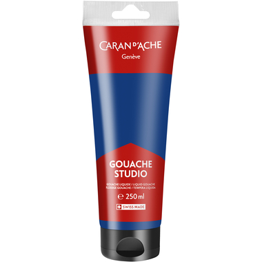 CARAN D'ACHE Couleur opaque Gouache 250ml 2333.170 cyan, Studio