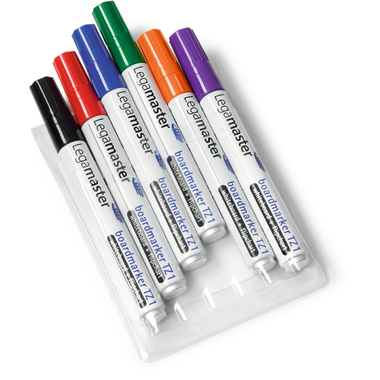LEGAMASTER Whiteboard Marker TZ1 1,5-3mm 7-110096 6er astuccio