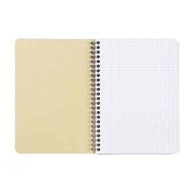 CLAIREFONTAINE Spiralheft Forever A5 68412C ass., kariert, 5mm 60 Blatt