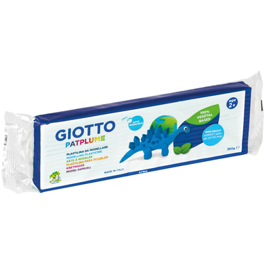 GIOTTO Pâte à modeler Patplume 350g 510103 blue