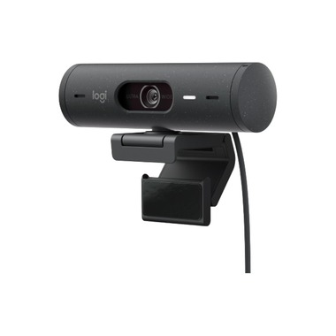 Logitech Webcam Brio 500 Grafite