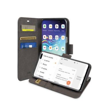 Buchhülle mit Standfunktion für Samsung Galaxy S10 5G