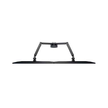 Multibrackets supporto da tavolo a molla a gas doppio fino a 9 kg – Nero