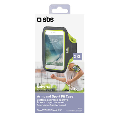 Universal mobile phone holder armband