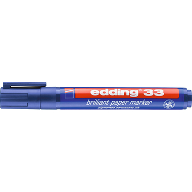 EDDING Permanent Marker 33 33-3 blau