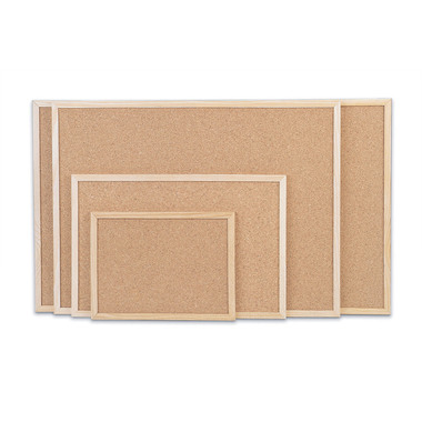MAGNETOPLAN Korktafel mit Holzrahmen 121924 1000x600mm