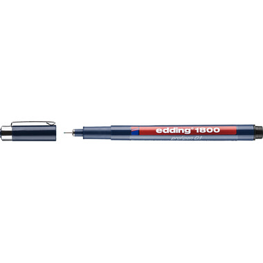 EDDING Profipen 1800 0.10-0.25mm 1800-1-01 schwarz