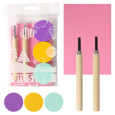 I AM CREATIVE Stempel-Set 4082.35 Do-it-yourself, 6-teilig