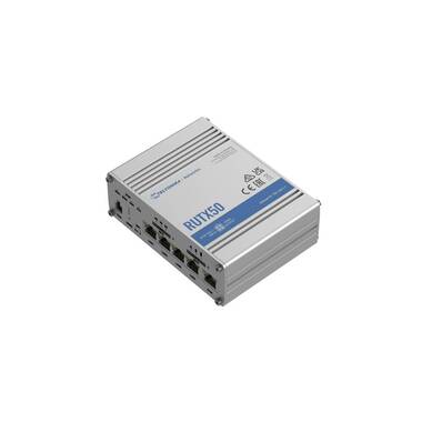 Teltonika 5G-Industrie-Router RUTX50 eSIM 5G, WiFi-5, 5x GE LAN