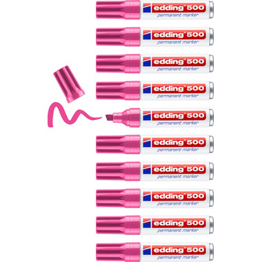 EDDING Permanent Marker 500 2-7mm 500-9 rose