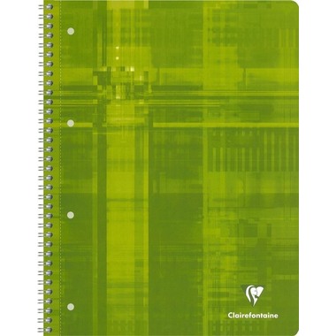 CLAIREFONTAINE Quaderno a spirale Studium A4 8279C ass., quadri, 5mm 80 fogli