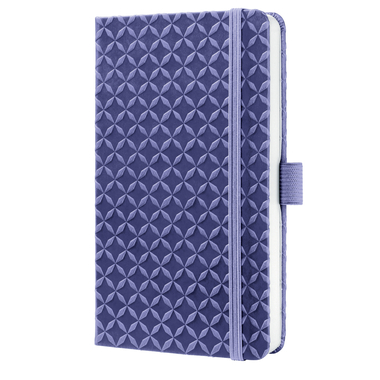JOLIE Taccuino A6 JN130 dark purple, foderato 174 p.