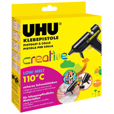 UHU Hot glue pistol LT110 48610 nero, 110°C, 180g, 10 Watt