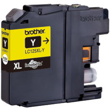 BROTHER Tintenpatrone XL yellow LC-125XLY DCP-J4110DW 1200 Seiten