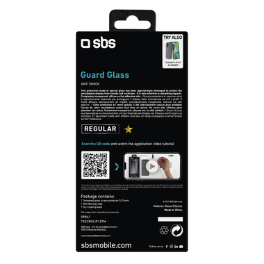 Glas-Displayschutz für iPhone 12 Pro Max