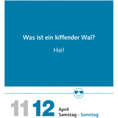 HARENBERG Calendrier détachable 2026 3309759+26 Beste Witze DE 11x14cm