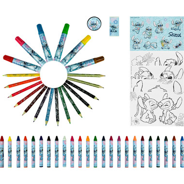 UNDERCOVER Malkoffer Stitch STLI4221 51-teilig