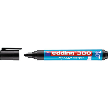 EDDING Flipchart Marker 380 1,5-3mm 380-1 schwarz