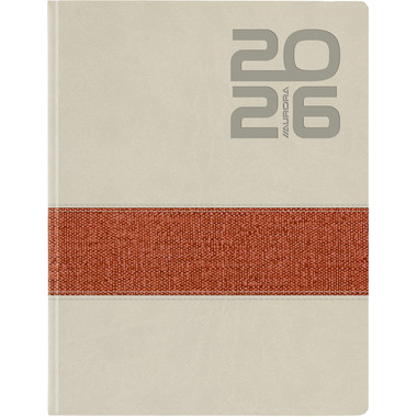 AURORA Agenda Vican Largo 2026 3113 1G/1P ass. ML 16.5x21cm