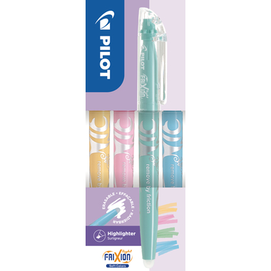 PILOT Textmarker FriXion Light 4mm 170.006.95 Soft, ass. 4 Stück