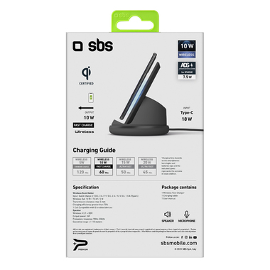 Wireless desktop charger with speaker