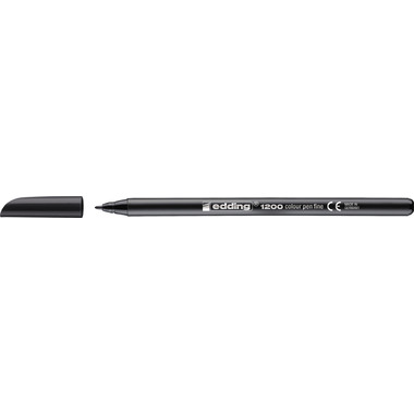 EDDING Faserschreiber 1200 0.5-1mm 1200-1 schwarz