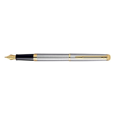 WATERMAN Penna stilografica Hemis. GC M S0920330 inox