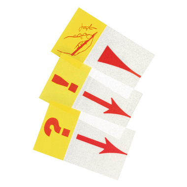 POST-IT Index Tabs Symbol 25.4x43.2mm 680-33 Ausrufezeichen/50 Tabs