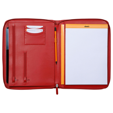 RHODIA Konferenzmappe A4 168122C rot
